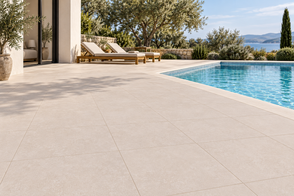 Carrelage imitation béton Cream NEUTRA 45x45