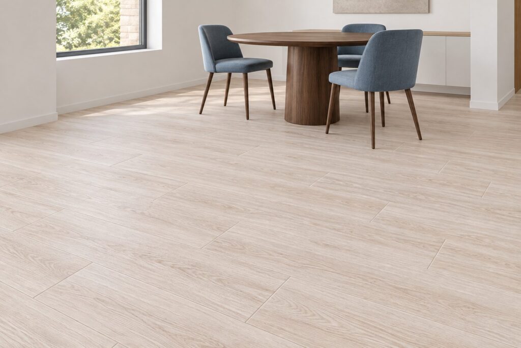 Carrelage imitation parquet Crudo BAVARO 22,5x90 - ambiance