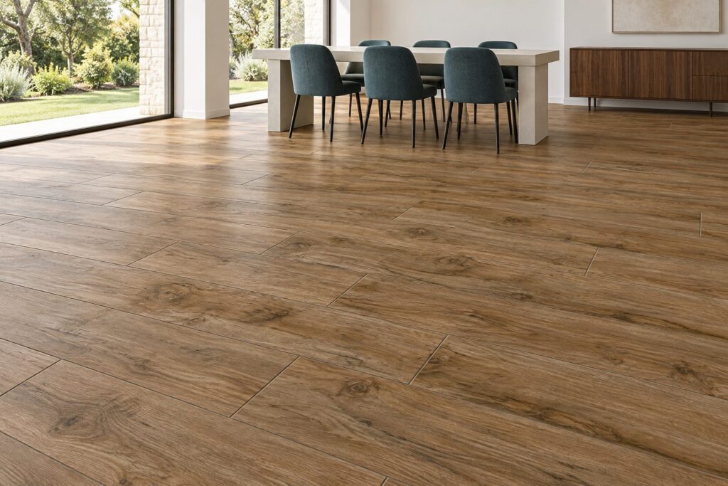 Carrelage imitation parquet Oak KELAYA 30x120 - ambiance