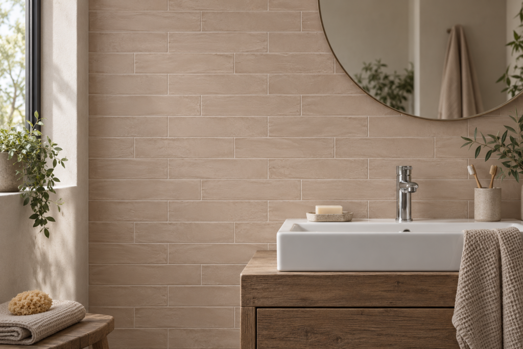 Zellige Cream HARLEM 6x25