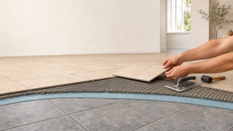 Poser du carrelage sur du carrelage : méthode complète, conditions et pièges